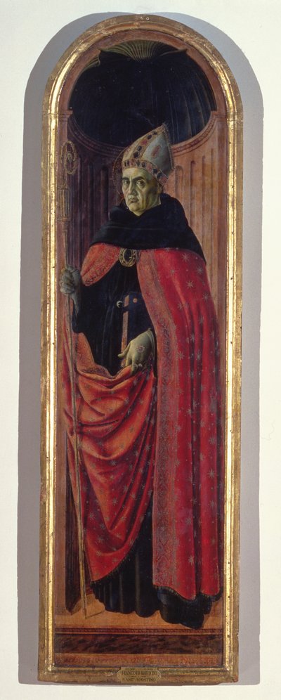 St. Augustinus von Francesco Botticini